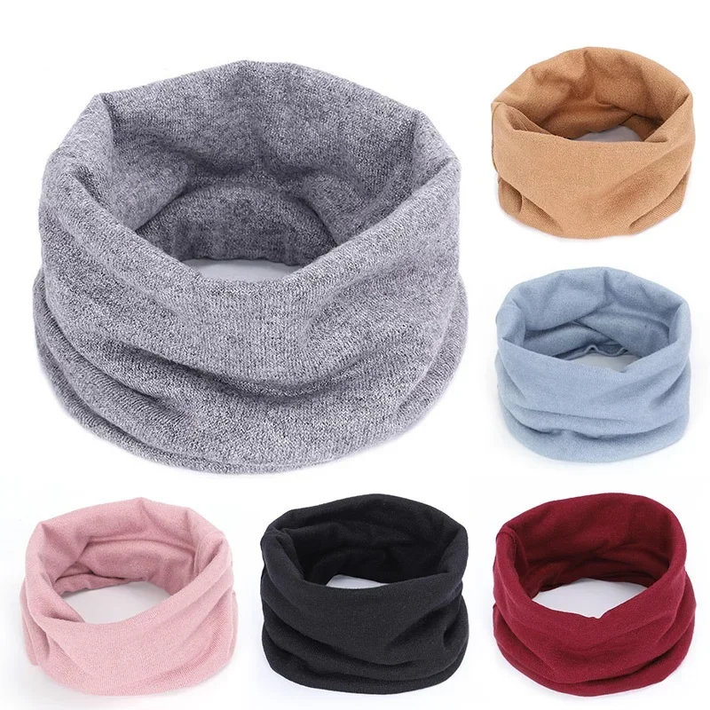 Muffler Men Wool - ใหม่แคชเมียร์ฤดูหนาวผ้าพันคอเด็กทารกเด็กหญิงเด็กถักผ้าพันคอ Unisex ผ้าพันคอยืดหยุ่นเด็กฤดูใบไม้ร่วงโครเชต์ผ้าพันคอเด็ก