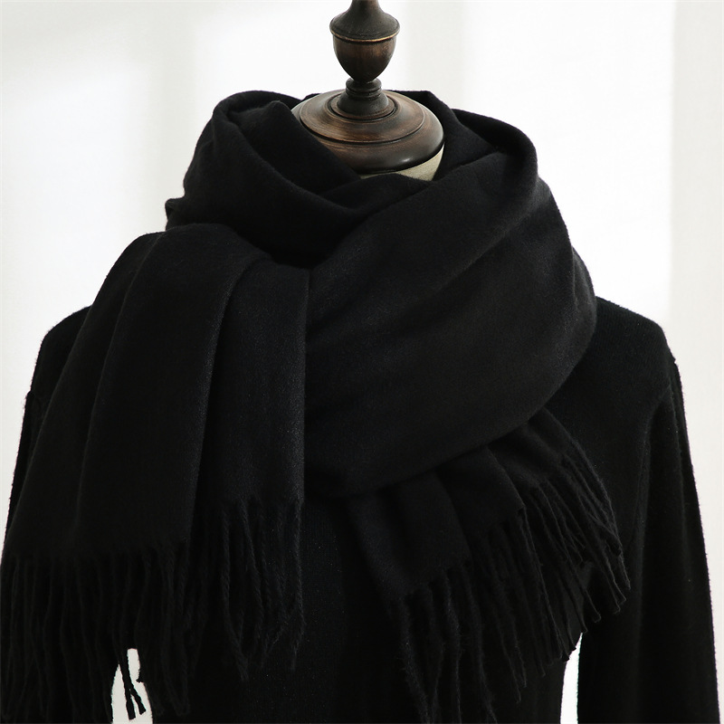 ผ้าพันคอแฟชั่นชายฤดูหนาว WARM  - Muffler Men Wool บทวิจารณ์และราคา