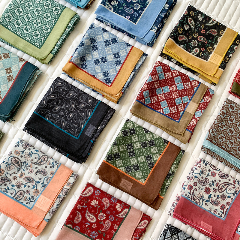 ผ้าพันคอเนื้อผ้าฝ้ายสำหรับผู้ห - Bandana Cotton บทวิจารณ์และราคา