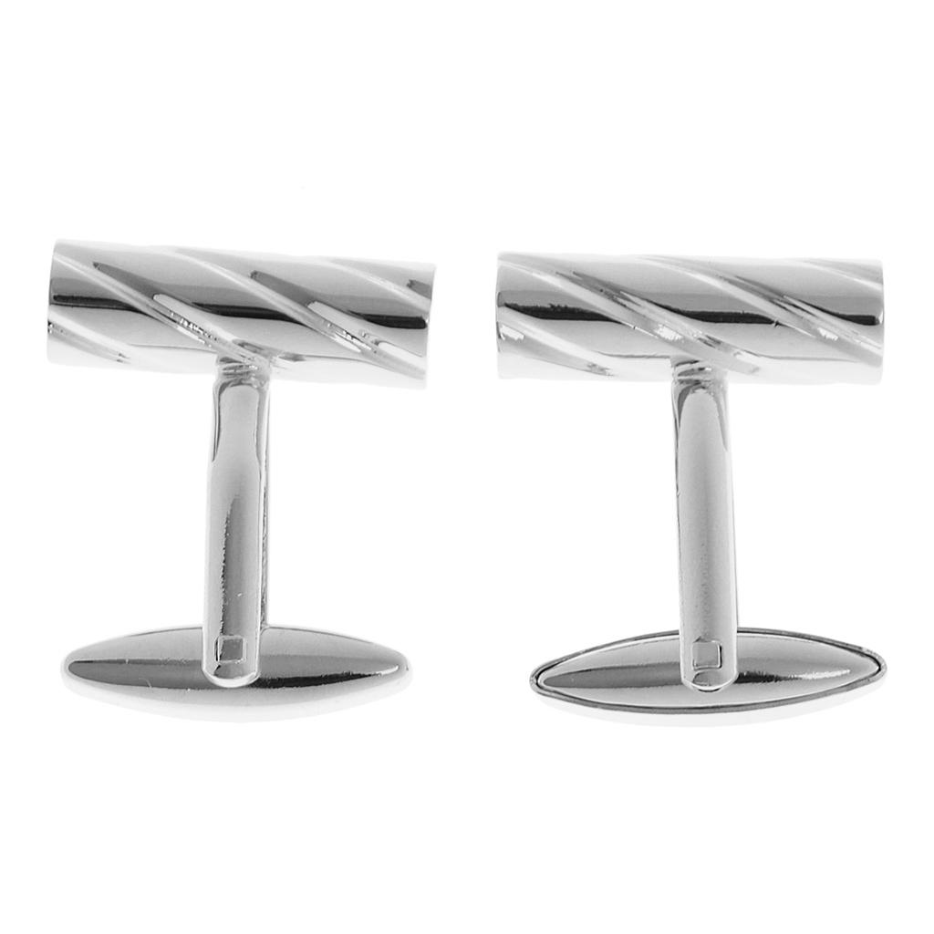 กระดุมข้อมือแฟชั่นลายหอยสังข์ส - Tie Clip Silver บทวิจารณ์และราคา