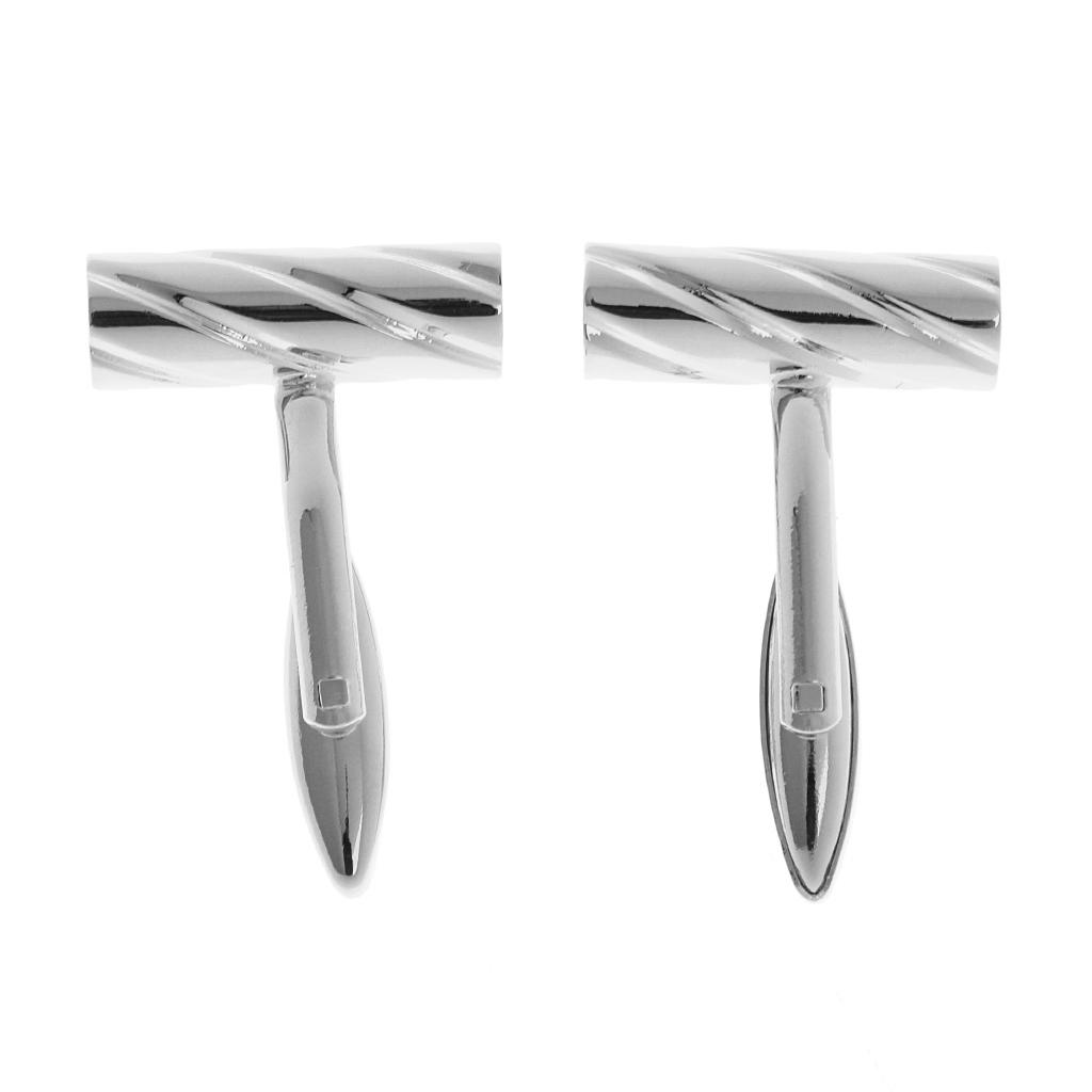 กระดุมข้อมือแฟชั่นลายหอยสังข์ส - Tie Clip Silver บทวิจารณ์และราคา