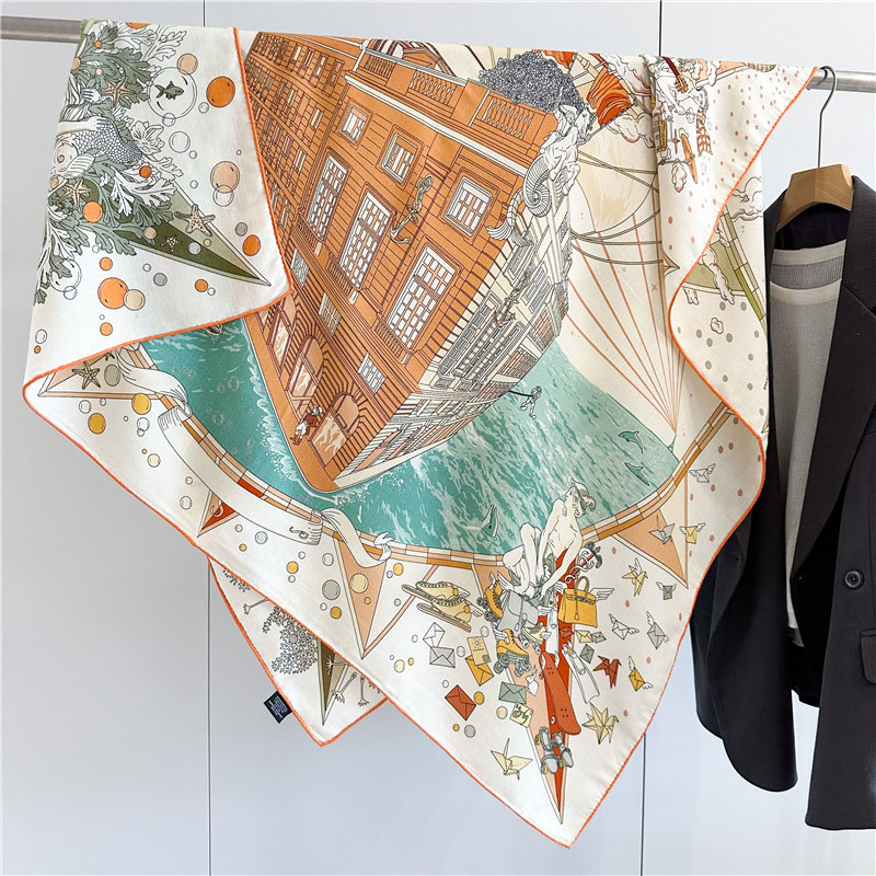 ผ้าห่มขนสัตว์หรูหราสำหรับผู้หญ - Woven Scarf Blanket บทวิจารณ์และราคา
